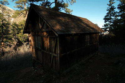 The Muav Saddle Cabin on North Bass Trail