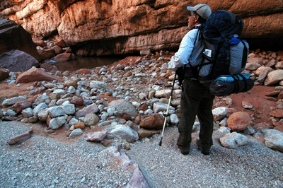 About to enter the Redwall Narrows