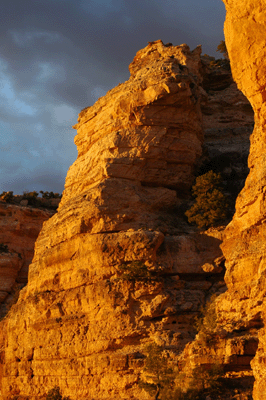 Kaibab limestone pillar